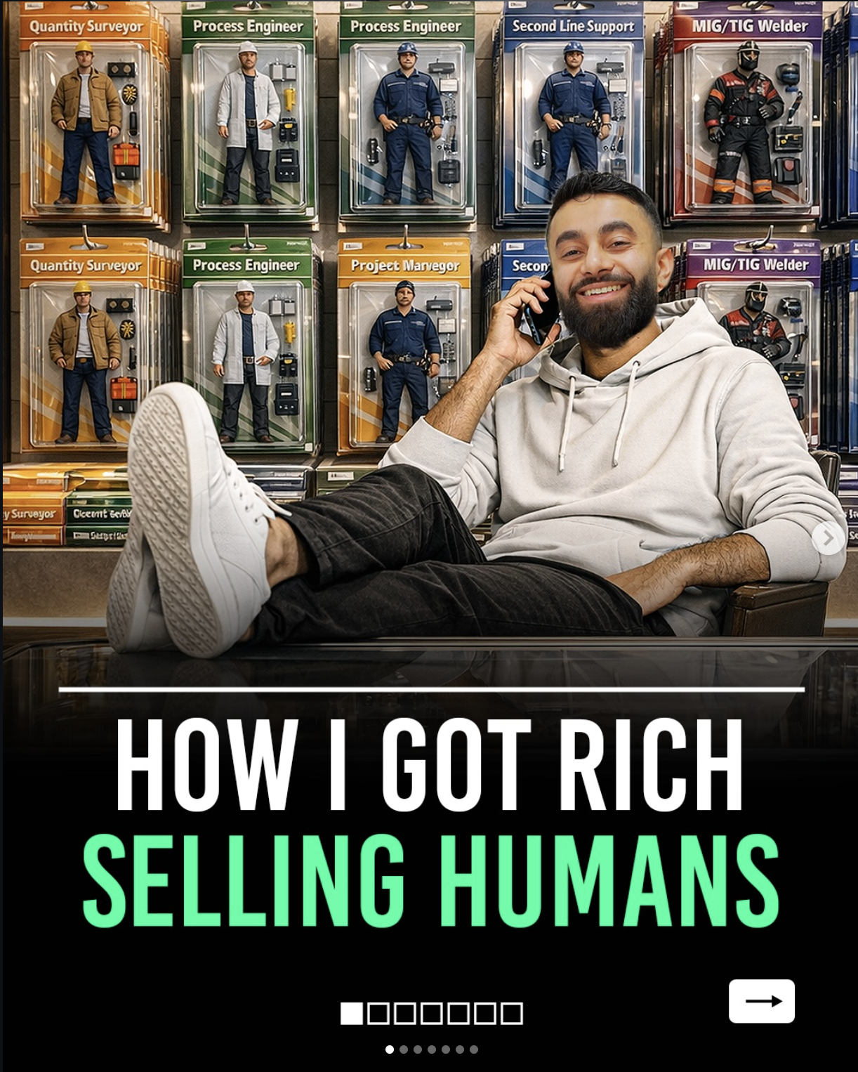Carousel: How I got rich selling humans