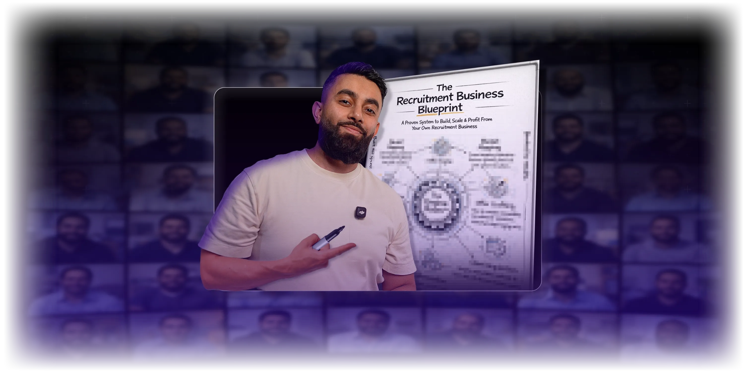 The Recruitment Business Blueprint — Mussab Chaudhri presenting the masterclass
